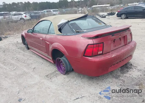 2003 Ford Mustang из США, поврежденный, VIN 1FAFP44483F340577